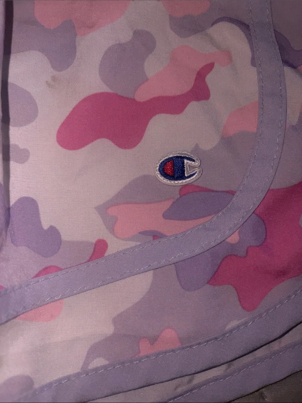 Girls Sz M Champion Camo Athletic Shorts